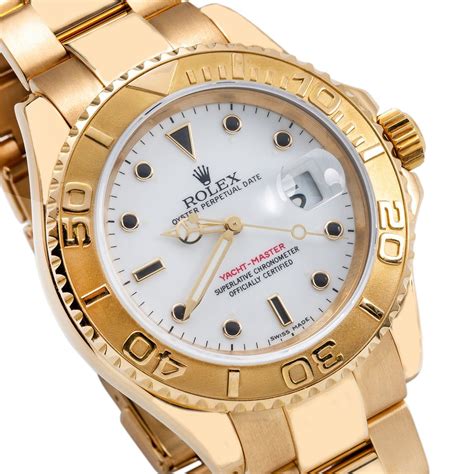 gold yacht master rolex|gold rolex yacht master for sale.